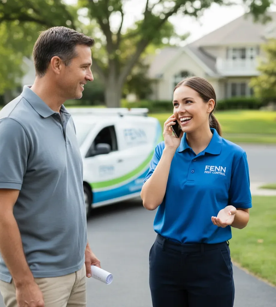 Fenn Pest Control customer support in Skillman